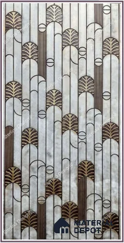 Multi Colour Patterned Look HDF Decorative Wall Panel 21013 8 ft x 4 ft - 12 mm | Suitable for Feature Wall, TV Unit & Living Room | Width is Subjected to 5% Variation