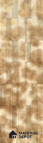 Brown Metallic Look HDF Decorative Wall Panel PN 03790 8 ft x 2 ft - 6 mm | Suitable for Feature Wall, TV Unit & Living Room | Width is Subjected to 5% Variation