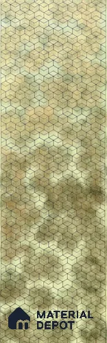 Brown Metallic Look HDF Decorative Wall Panel PN 03793 8 ft x 2 ft - 6 mm | Suitable for Feature Wall, TV Unit & Living Room | Width is Subjected to 5% Variation