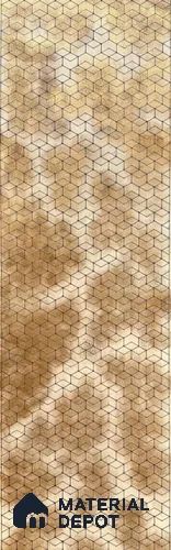 Brown Metallic Look HDF Decorative Wall Panel PN 03794 8 ft x 2 ft - 6 mm | Suitable for Feature Wall, TV Unit & Living Room | Width is Subjected to 5% Variation