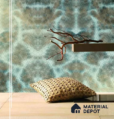 Grey Metallic Look HDF Decorative Wall Panel PN 03795 8 ft x 2 ft - 6 mm | Suitable for Feature Wall, TV Unit & Living Room | Width is Subjected to 5% Variation