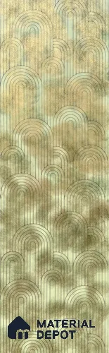 Brown Metallic Look HDF Decorative Wall Panel PN 03799 8 ft x 2 ft - 6 mm | Suitable for Feature Wall, TV Unit & Living Room | Width is Subjected to 5% Variation