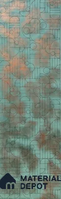 Grey Metallic Look HDF Decorative Wall Panel PN 03806 8 ft x 2 ft - 6 mm | Suitable for Feature Wall, TV Unit & Living Room | Width is Subjected to 5% Variation