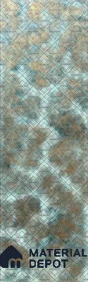 Grey Metallic Look HDF Decorative Wall Panel PN 03809 8 ft x 2 ft - 6 mm | Suitable for Feature Wall, TV Unit & Living Room | Width is Subjected to 5% Variation