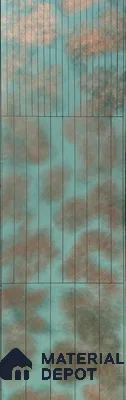 Grey Metallic Look HDF Decorative Wall Panel PN 03810 8 ft x 2 ft - 6 mm | Suitable for Feature Wall, TV Unit & Living Room | Width is Subjected to 5% Variation