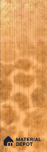 Brown Metallic Look HDF Decorative Wall Panel PN 03811 8 ft x 2 ft - 6 mm | Suitable for Feature Wall, TV Unit & Living Room | Width is Subjected to 5% Variation