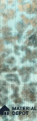 Grey Metallic Look HDF Decorative Wall Panel PN 03812 8 ft x 2 ft - 6 mm | Suitable for Feature Wall, TV Unit & Living Room | Width is Subjected to 5% Variation