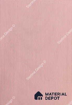 Red Plain Colour Louver PN 04984 8 ft x 4 ft MDF Panel - 8 mm | Suitable for Feature Wall, TV Unit & Living Room | Width is Subjected to 5% Variation