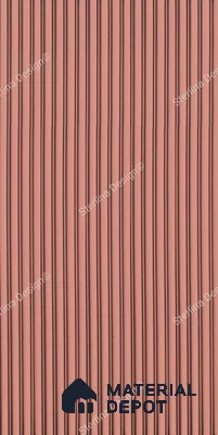 Red Plain Colour Louver PN 05006 8 ft x 4 ft MDF Panel - 16.5 mm | Suitable for Feature Wall, TV Unit & Living Room | Width is Subjected to 5% Variation