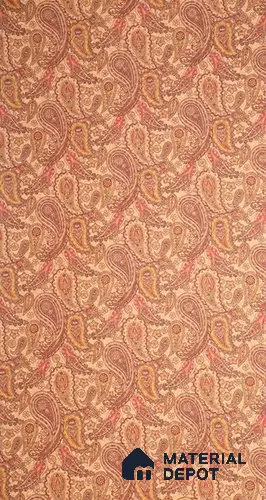 Multi Colour Patterned Look Cork Decorative Wall Panel PN 04336 8 ft x 4 ft - 1.25 mm | Suitable for Feature Wall, TV Unit & Living Room | Width is Subjected to 5% Variation