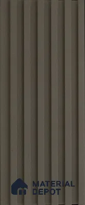 Beige Plain Colour Louver PN 03631 9.5 ft x 4.9 inch WPC Panel - 12 mm | Suitable for Feature Wall, TV Unit & Living Room | Width is Subjected to 5% Variation