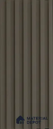 Beige Plain Colour Louver PN 03631 9.5 ft x 4.9 inch WPC Panel - 12 mm | Suitable for Feature Wall, TV Unit & Living Room | Width is Subjected to 5% Variation