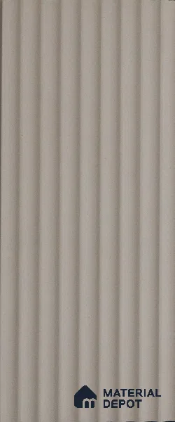 White Plain Colour Louver PN 03632 9.5 ft x 4.9 inch WPC Panel - 12 mm | Suitable for Feature Wall, TV Unit & Living Room | Width is Subjected to 5% Variation