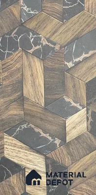 Patterned Look LM 21311 B 8 ft x 4 ft Texture Finish Decorative Laminate - 1 mm | Suitable for Bedroom, TV Unit, Wardrobe
