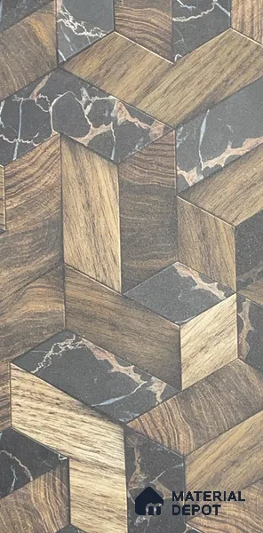 Patterned Look LM 21311 B 8 ft x 4 ft Texture Finish Decorative Laminate - 1 mm | Suitable for Bedroom, TV Unit, Wardrobe