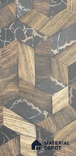 Patterned Look LM 21311 B 8 ft x 4 ft Texture Finish Decorative Laminate - 1 mm | Suitable for Bedroom, TV Unit, Wardrobe