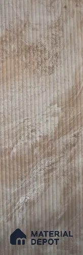 Marble Fluted LM 12718 8 ft x 4 ft Texture Finish Decorative Laminate - 1 mm | Suitable for TV Unit,Wardrobe, Kitchen Cabinets