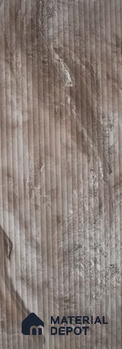 Marble Fluted LM 12719 8 ft x 4 ft Texture Finish Decorative Laminate - 1 mm | Suitable for TV Unit,Wardrobe, Kitchen Cabinets