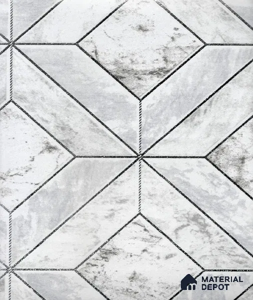 AMDL211104 | 10 Meter x 21 Inches Geometric Look Wallpaper - 57.41 Sq. Ft. | Minimum 15% wastage during installation
