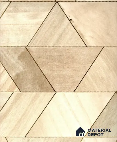 AMDL211142 | 10 Meter x 21 Inches Geometric Look Wallpaper - 57.41 Sq. Ft. | Minimum 15% wastage during installation