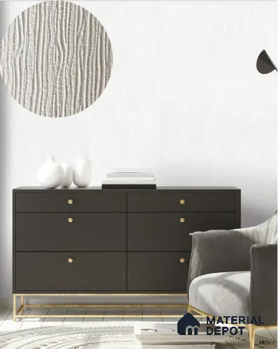 AW23-1 | 10 Meter x 21 Inches Stripes Look Wallpaper - 57.41 Sq. Ft. | Minimum 15% wastage during installation