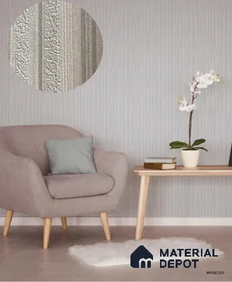 NPP682303 | 10 Meter x 21 Inches Stripes Look Wallpaper - 57.41 Sq. Ft. | Minimum 15% wastage during installation
