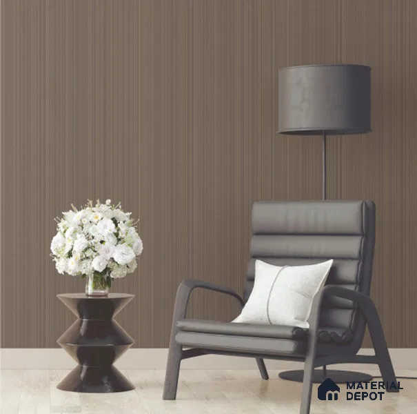 NPP683907 | 10 Meter x 21 Inches Stripes Look Wallpaper - 57.41 Sq. Ft. | Minimum 15% wastage during installation