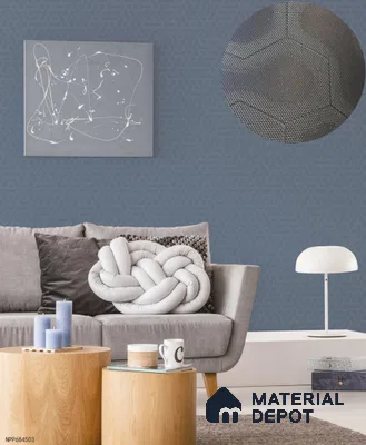NPP684503 | 10 Meter x 21 Inches Texture Look Wallpaper - 57.41 Sq. Ft. | Minimum 15% wastage during installation