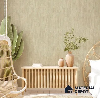 NPP684903 | 10 Meter x 21 Inches Stripes Look Wallpaper - 57.41 Sq. Ft. | Minimum 15% wastage during installation