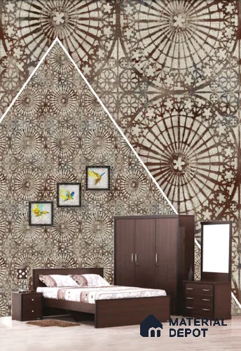 22527 | 10 Meter x 21 Inches Patterned Look Wallpaper - 57.41 Sq. Ft. | Minimum 15% wastage during installation