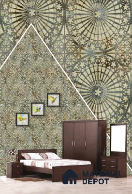 22528 | 10 Meter x 21 Inches Patterned Look Wallpaper - 57.41 Sq. Ft. | Minimum 15% wastage during installation