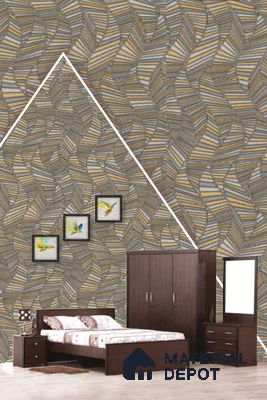 22555 | 10 Meter x 21 Inches Texture Look Wallpaper - 57.41 Sq. Ft. | Minimum 15% wastage during installation