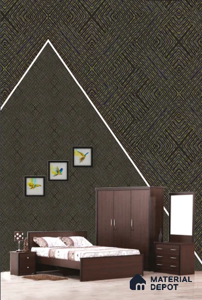 22570 | 10 Meter x 21 Inches Patterned Look Wallpaper - 57.41 Sq. Ft. | Minimum 15% wastage during installation