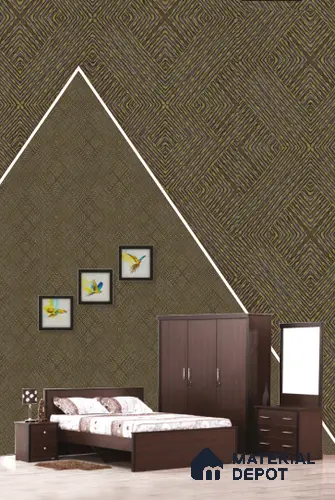 22571 | 10 Meter x 21 Inches Patterned Look Wallpaper - 57.41 Sq. Ft. | Minimum 15% wastage during installation