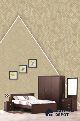 22574 | 10 Meter x 21 Inches Patterned Look Wallpaper - 57.41 Sq. Ft. | Minimum 15% wastage during installation