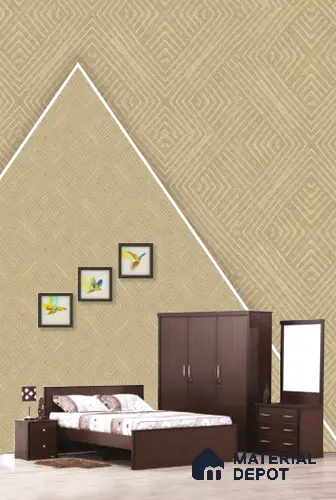 22575 | 10 Meter x 21 Inches Patterned Look Wallpaper - 57.41 Sq. Ft. | Minimum 15% wastage during installation
