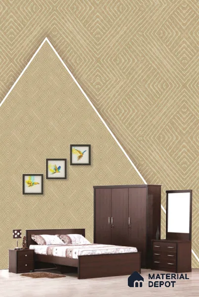 22575 | 10 Meter x 21 Inches Patterned Look Wallpaper - 57.41 Sq. Ft. | Minimum 15% wastage during installation