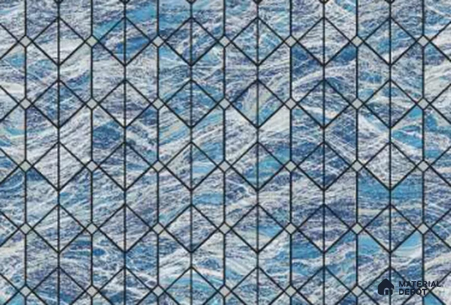 333123 | 10 Meter x 21 Inches Geometric Look Wallpaper - 57.41 Sq. Ft. | Minimum 15% wastage during installation