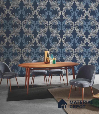 333142 | 10 Meter x 21 Inches Florals Look Wallpaper - 57.41 Sq. Ft. | Minimum 15% wastage during installation