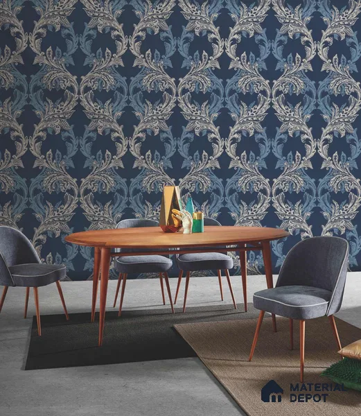 333142 | 10 Meter x 21 Inches Florals Look Wallpaper - 57.41 Sq. Ft. | Minimum 15% wastage during installation