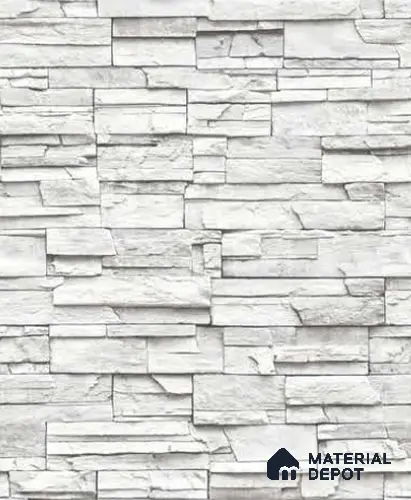 SF16-3 | 10 Meter x 21 Inches Stone Look Wallpaper - 57.41 Sq. Ft. | Minimum 15% wastage during installation