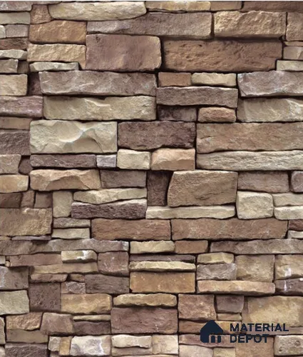 SF17-2 | 10 Meter x 21 Inches Stone Look Wallpaper - 57.41 Sq. Ft. | Minimum 15% wastage during installation