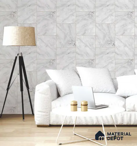 SF2-2 | 10 Meter x 21 Inches Marble Look Wallpaper - 57.41 Sq. Ft. | Minimum 10% wastage during installation