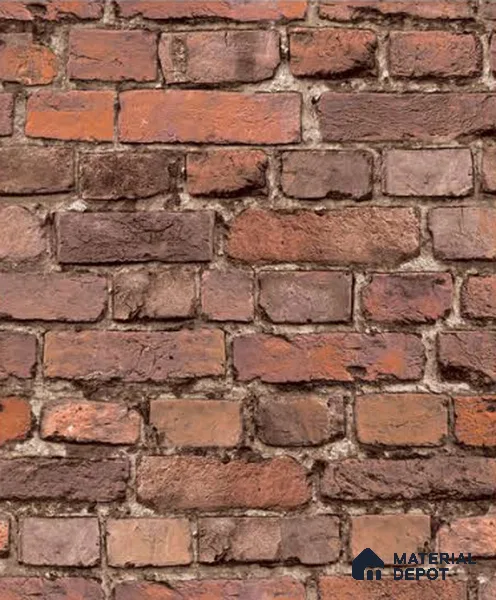 SF20-3 | 10 Meter x 21 Inches Brick Look Wallpaper - 57.41 Sq. Ft. | Minimum 15% wastage during installation