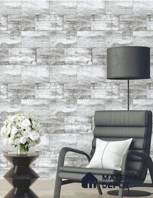 SF21-4 | 10 Meter x 21 Inches Brick Look Wallpaper - 57.41 Sq. Ft. | Minimum 15% wastage during installation