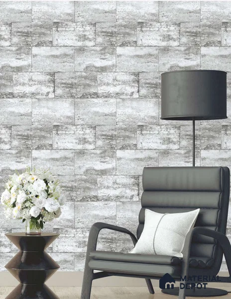 SF21-4 | 10 Meter x 21 Inches Brick Look Wallpaper - 57.41 Sq. Ft. | Minimum 15% wastage during installation
