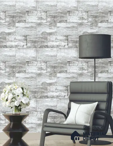 SF21-4 | 10 Meter x 21 Inches Brick Look Wallpaper - 57.41 Sq. Ft. | Minimum 15% wastage during installation