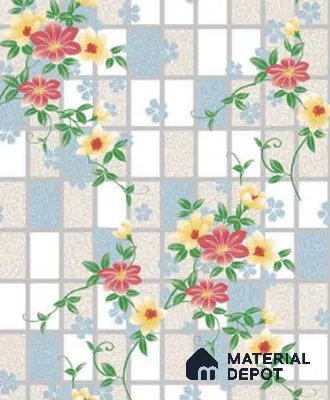 SF22-4 | 10 Meter x 21 Inches Florals Look Wallpaper - 57.41 Sq. Ft. | Minimum 15% wastage during installation