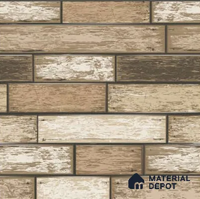 SF8-3 | 10 Meter x 21 Inches Brick Look Wallpaper - 57.41 Sq. Ft. | Minimum 15% wastage during installation