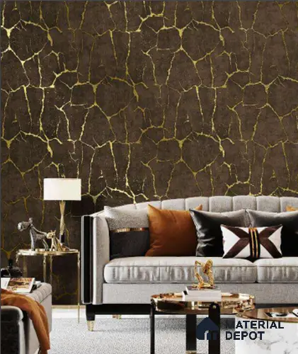 WK25-2507 | 10 Meter x 21 Inches Patterned Look Wallpaper - 57.41 Sq. Ft. | Minimum 15% wastage during installation